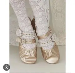 ♡♡merry jennyゴールドバレエシューズ♡♡のサムネイル