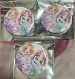 名探偵プリキュア 極楽湯 キュアミスティック 小林みくる 缶バッジ