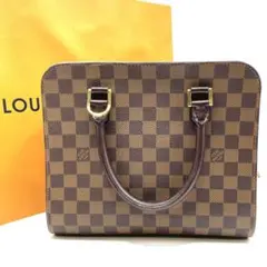 【美品】ルイヴィトン トリアナ LOUIS VUITTON ダミエ ハンドバッグ