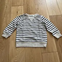 無印良品　ストライプ トレーナー 100cm