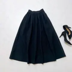 新品タグ付き】yori ヨリ フクレジャガードスカート ロング フレア