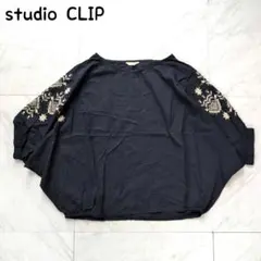 スタディオクリップ 刺繍 半袖 ドルマンスリーブのサムネイル
