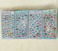 【国内正規品】水族館限定 ボンボンドロップシール 4枚セット