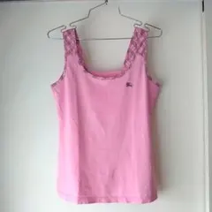 三陽商会BURBERRY LONDON BLUE LABEL綿100タンクトップ