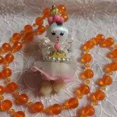 じ*ん様 (本日中セール)昭和レトロ　パール人形　ネックレス　当時もの　レトロポ