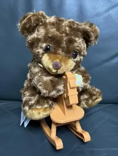 【タイトー限定】ゆらゆら木馬ベア ギミックぬいぐるみ ブラウン