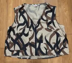 【ASAT】80s〜 ASAT トライバルカモ ベスト XL USA製【80s】ASAT トライバルカモ シャツジャケット レアカラー - メルカリ