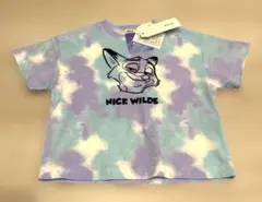 【新品】ZOOTOPIA2. ニックワイルド タイダイTシャツ 100cm