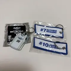 シーホース三河　ミニフライトタグ&復刻ユニキーホルダーセット