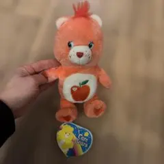Care Bears オレンジ色 ぬいぐるみ 約20cm