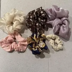 ヘアシュシュ 6個セット