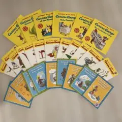 美品 おさるのジョージ 絵本 第1集〜第5集 20冊セット 帯付き多数