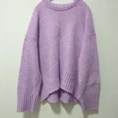 ニット ラベンダー