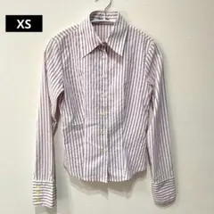 UNITED COLORS OF BENETTON 長袖シャツ XS ストライプ