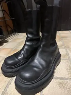 ボッテガ タイヤブーツ 黒 43 28cm ボッテガ タイヤブーツ 黒 43 28cm BOTTEGA VENETA(ボッテガ