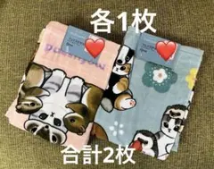 モフサンドmofusand フェイスタオル　各1枚　合計2枚　アベイルのサムネイル