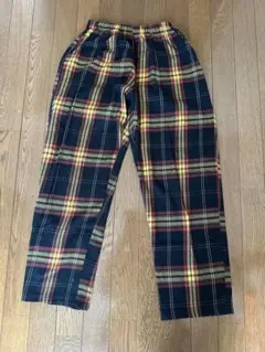 Awesome チェック柄 イージーパンツ