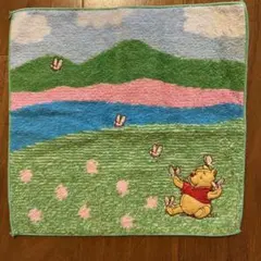 ディズニーランド　タオル　ぷーさん