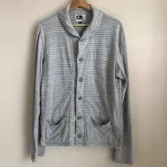 EngineeredGarments ショールカラー　コットンカーディガン　Lのサムネイル