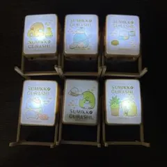 스밋코구라시 喫茶すみっコ ミニチュア看板ライト コンプリートセット