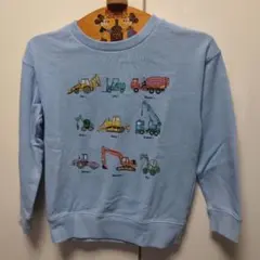 【値下げ】BEAMSmini トレーナー ブルー 120cm