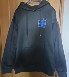 ROMWE グラフィック フーディー パーカー ブラック XXL
