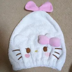 タオルキャップ　水泳　キティ　子供のサムネイル