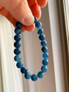 ディープアクアマリン　ブレスレット