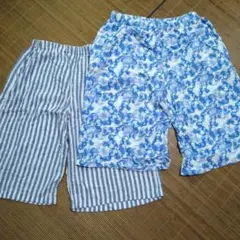 ユニクロ　UNIQLO　キッズ　リラコ　ミッキー柄　XL 145〜155　セット