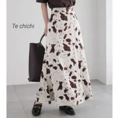 新品　Te chichi テチチ　アニマルプリントロングスカート　レディース　Fのサムネイル