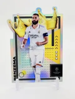 2022 Topps Chrome ダイカット インサート カリム・ベンゼマ