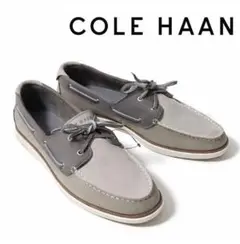 「コールハーン」箱付新品 グランドプロ スエードレザーボートシューズ 26.5