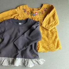 アプレレクール futafuta 長袖 80cm 女の子