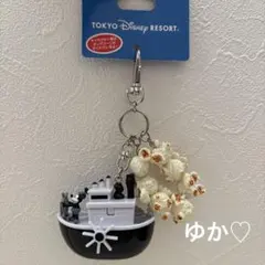ディズニー　キーチェーン　ミッキー　蒸気船ウィリー