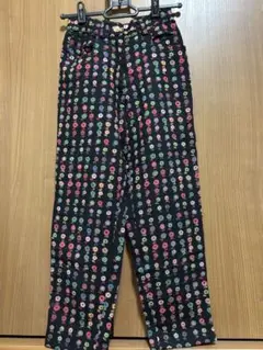 GIANNI VERSACE 花柄　長ズボン　ボトムス