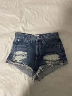 GYDA ダメージデニムショートパンツ