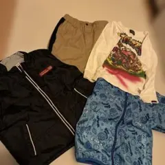 （645）キッズ服4点セット（ロンT・ジャケット・ズボン）120〜140サイズ
