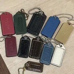 COACH コーチ レザーチャーム 11点 まとめ バッグチャーム