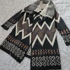 FASHION MESSAGE ファッションメッセージ カーディガン　アジアン