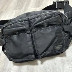 【人気✨タンカー/美品】ポーター　ボディバッグ　ナイロン　ブラック　ユニセックス