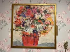 【Francfranc】SANDY WELCH 靴の油彩画 金色【着払い】 Francfranc】SANDY WELCH 靴の油彩画 金色【着払い】