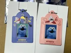 パペットスンスン ミニフォトキーホルダー 2個セット