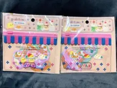 ぐでたま　 フレークシール 2点