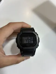CASIO G-SHOCK DW5600BB ブラック　箱付き　保証書