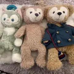 Disny ダッフィー＆シェリーメイ＆ジェラトーニ セット