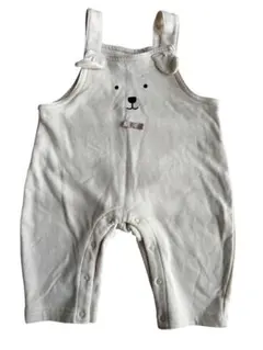 アカチャンホンポ ヘビー服 くまさん オーバーオール 80