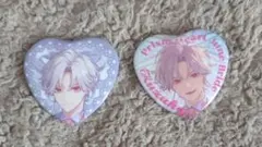 【Prism Heart June Bride】ランダムハート型缶バッジ