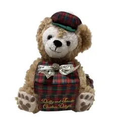 タグ付き 2018限定 ダッフィー クリスマス ぬいぐるみ TDS 小物入れ