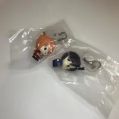 【定価以下】銀魂めじるしアクセサリー　神楽　新八　2点セット