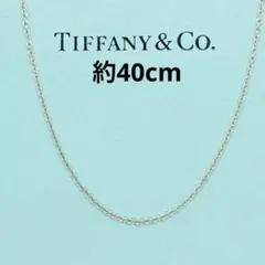 ✨美品✨ティファニー❤️あずきチェーンのみ シルバー925 40cm 定番のサムネイル